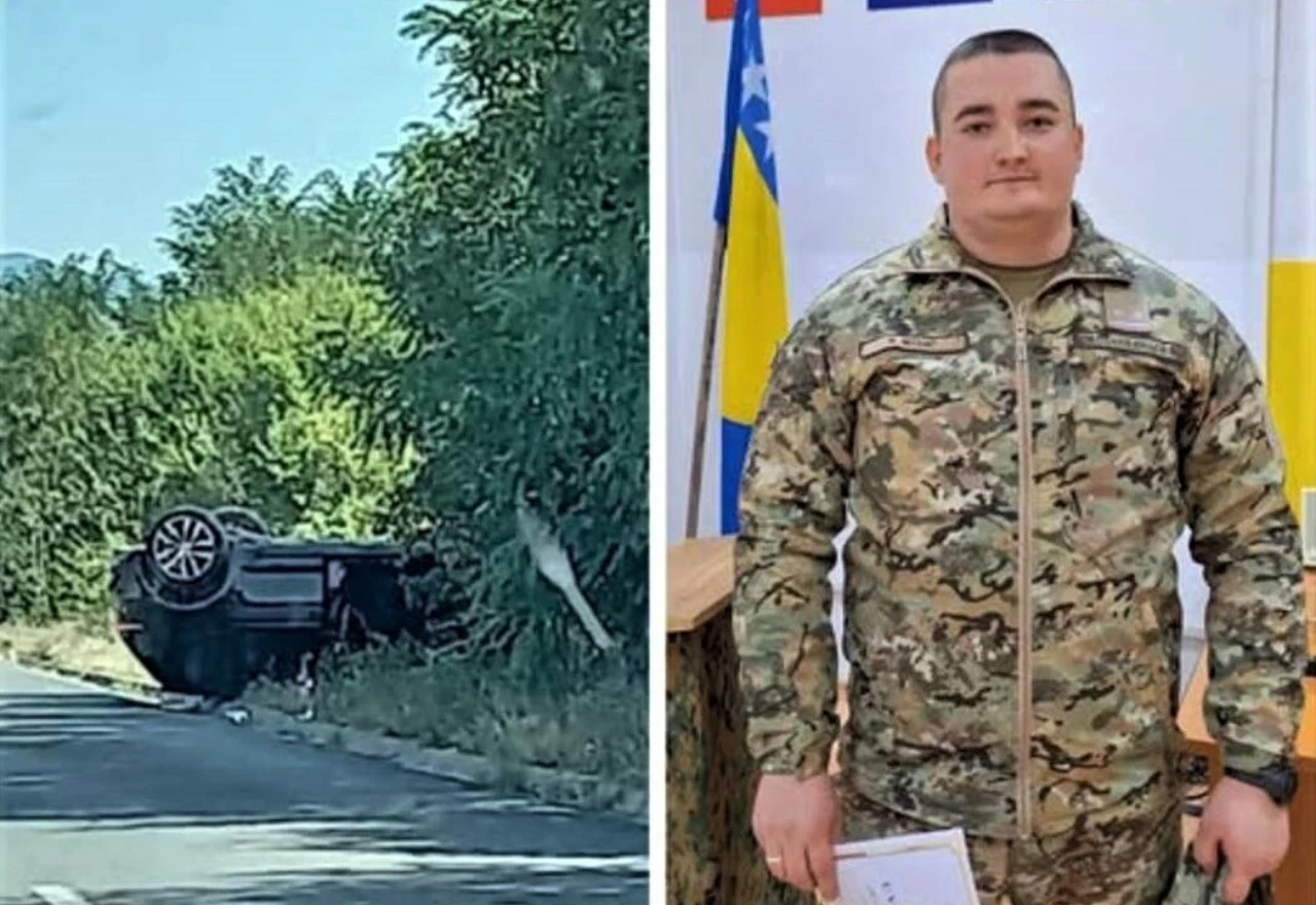 Pripadnik OS BiH spasio majku i bebu iz prevrnutog automobila