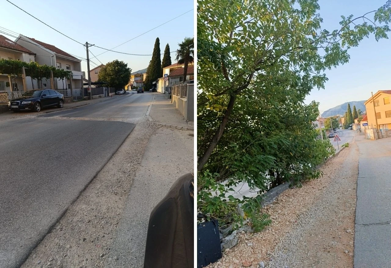 Stanari mostarskog naselja dva mjeseca čekaju na sanaciju ceste: "Razvaljuju nam se auta"