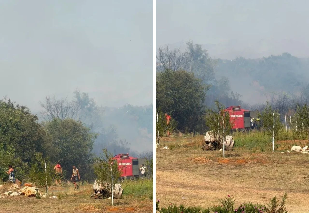 Požar kod Međugorja: U gašenju vatrogascima pomažu mještani