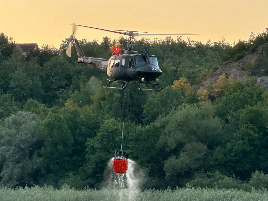 OS BiH digle dodatne helikoptere: Požari bukte na više područja