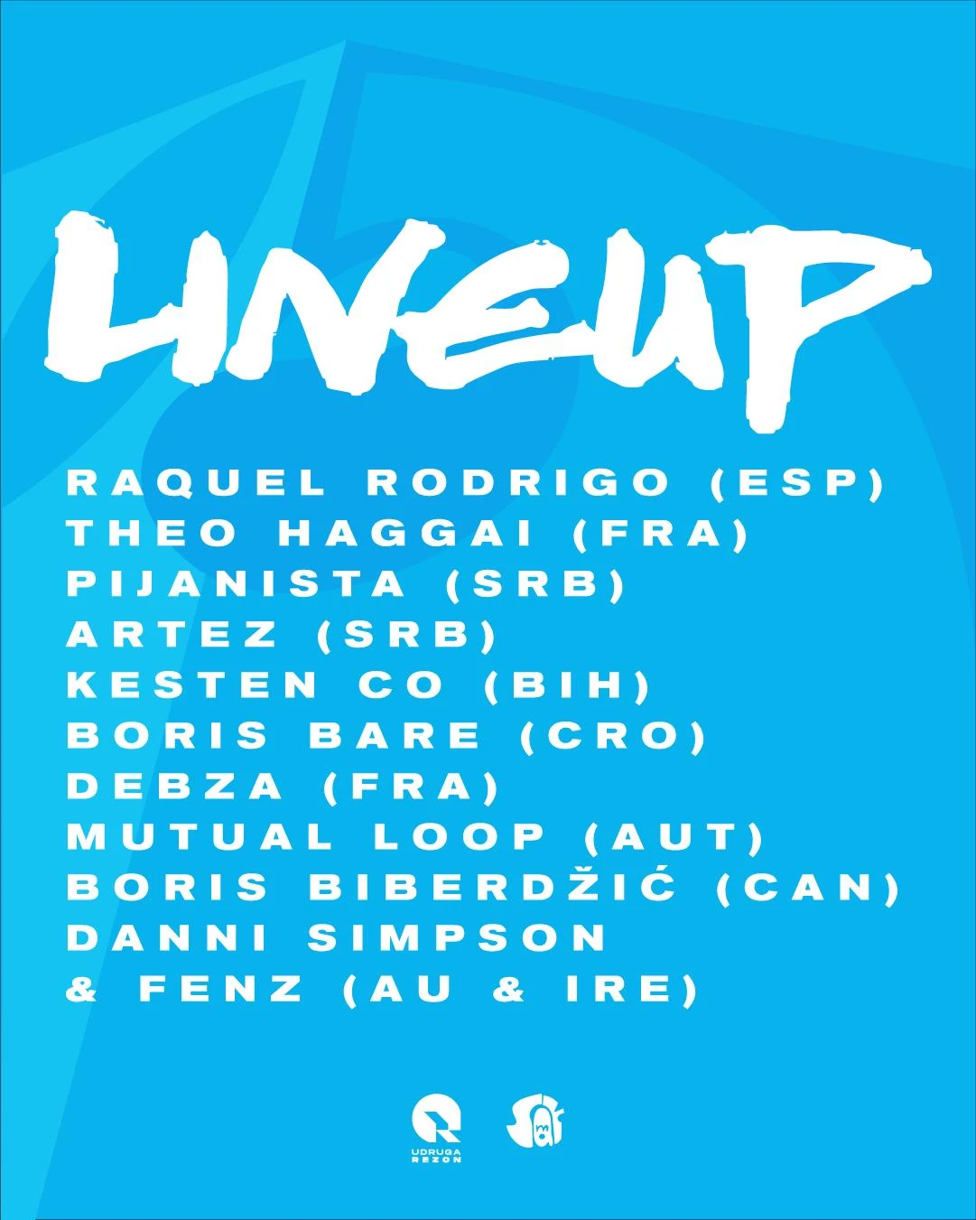 Lineup festivala