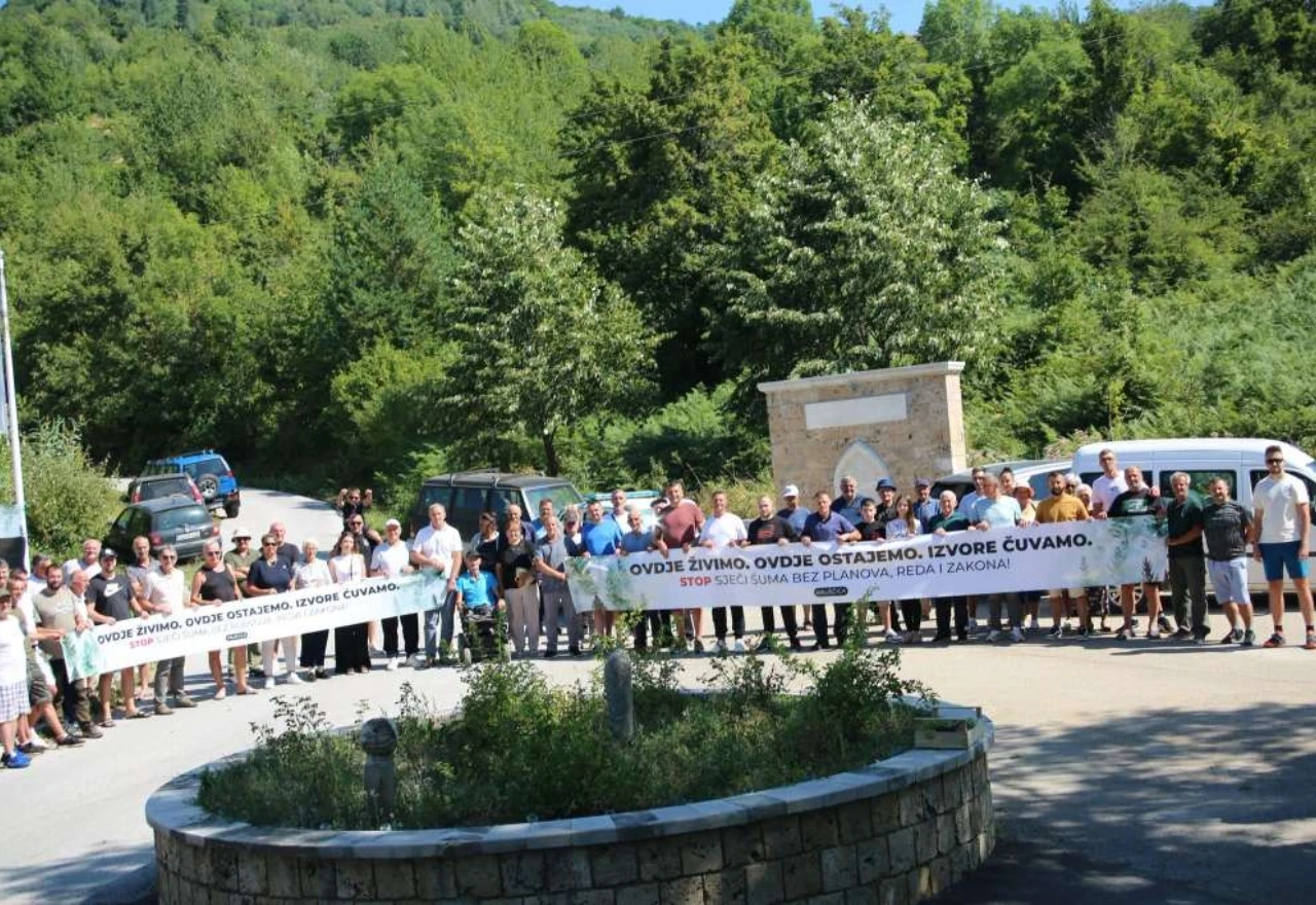 Mještani Kruščice kod Konjica: "Štitimo izvore iz kojih se opskrbljujemo pitkom vodom"