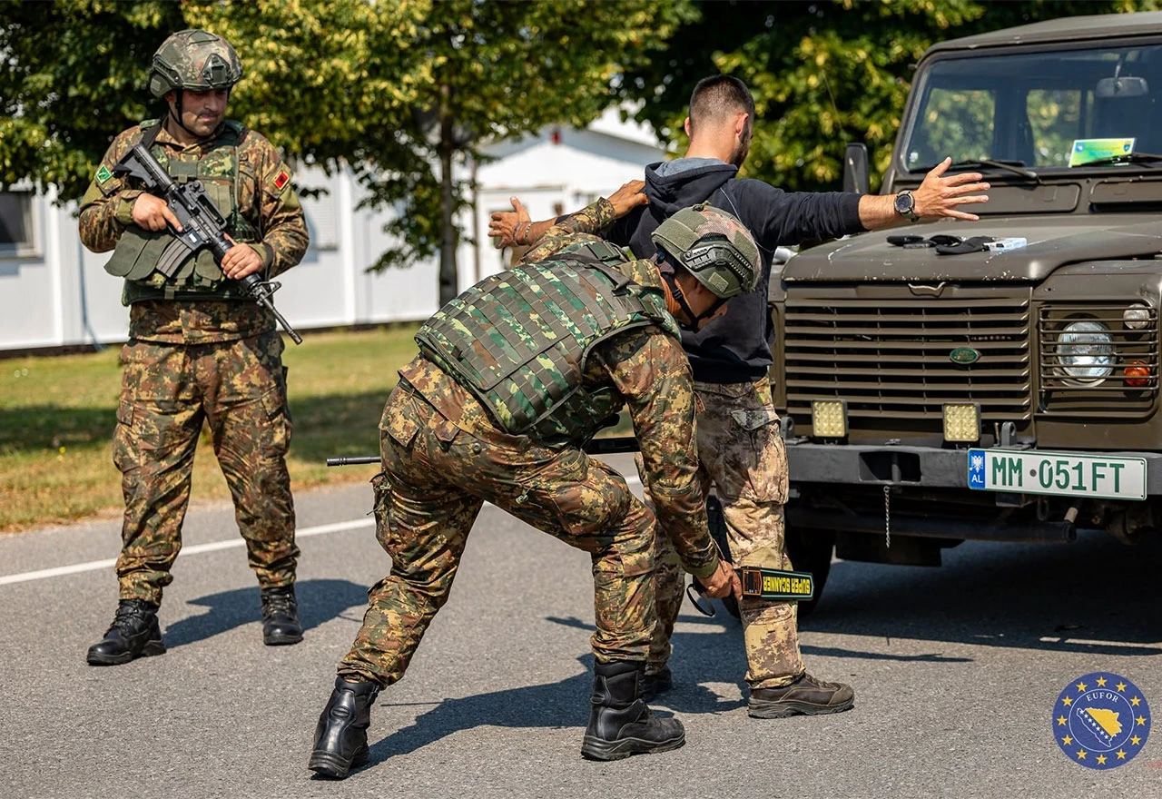 Kontrola nereda, pretresi i kontrolne točke: EUFOR se priprema za vježbu u BiH