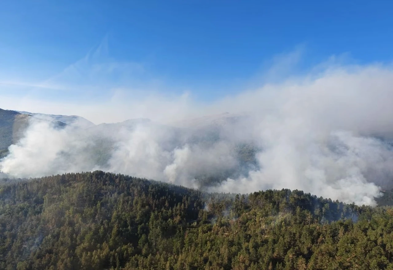 Air Tractori prekinuli gašenje požara na Risovcu zbog dima