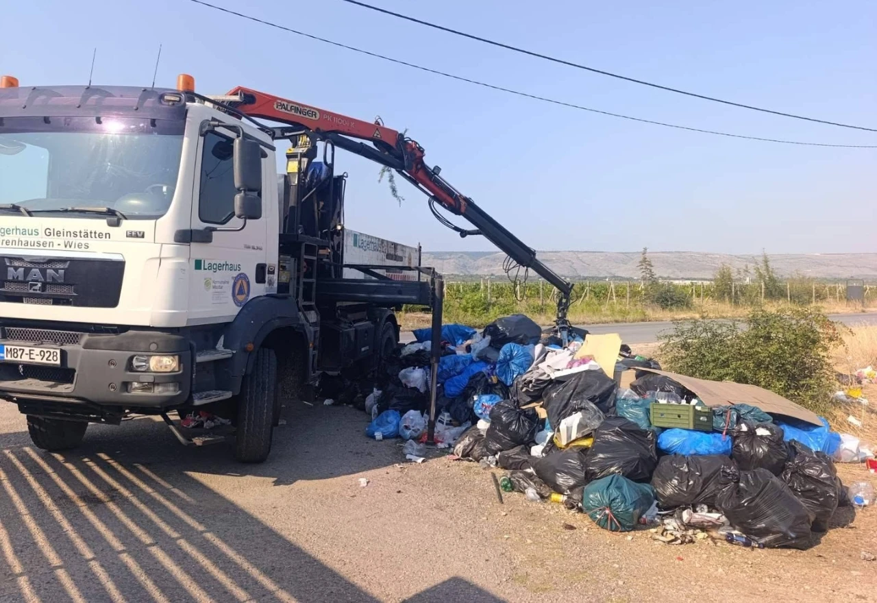 FOTO | Očišćena divlja deponija u Blagaju