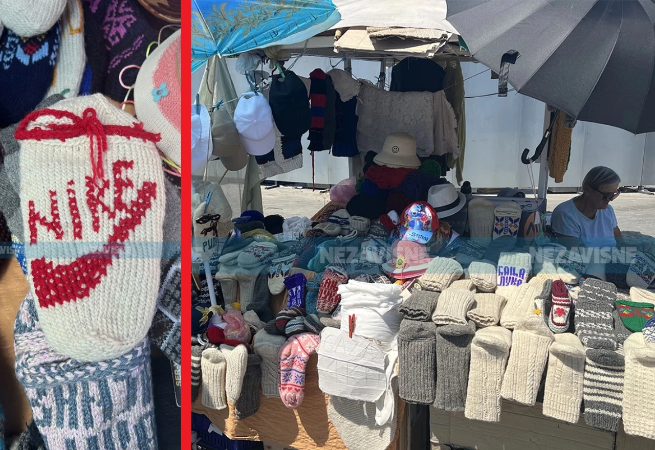 FOTO | Banjalučani usred ljeta kupuju vunene priglavke više nego ljetne šešire