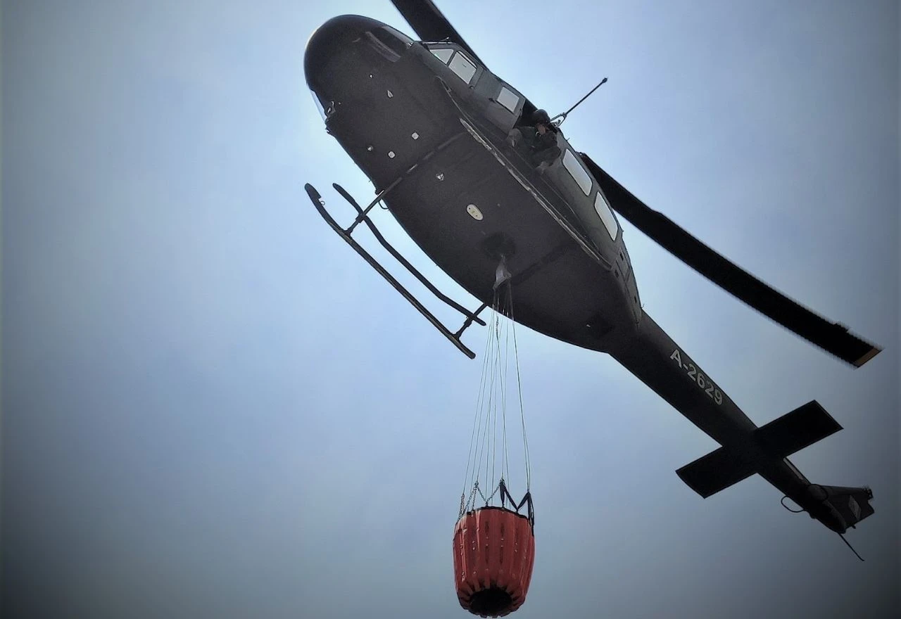 Helikopteri OS BiH upućeni u pomoć vatrogascima