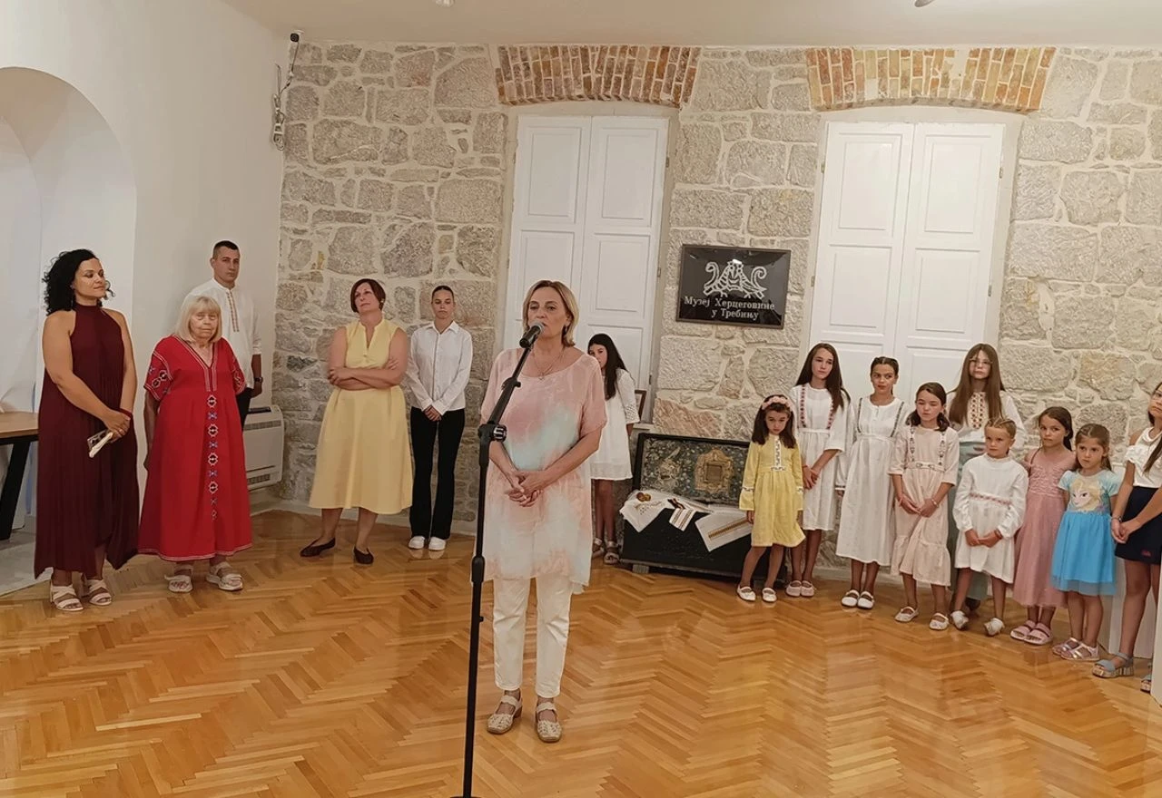 U muzeju Hercegovine prikazano više od stotinu vezenih hercegovačkih motiva