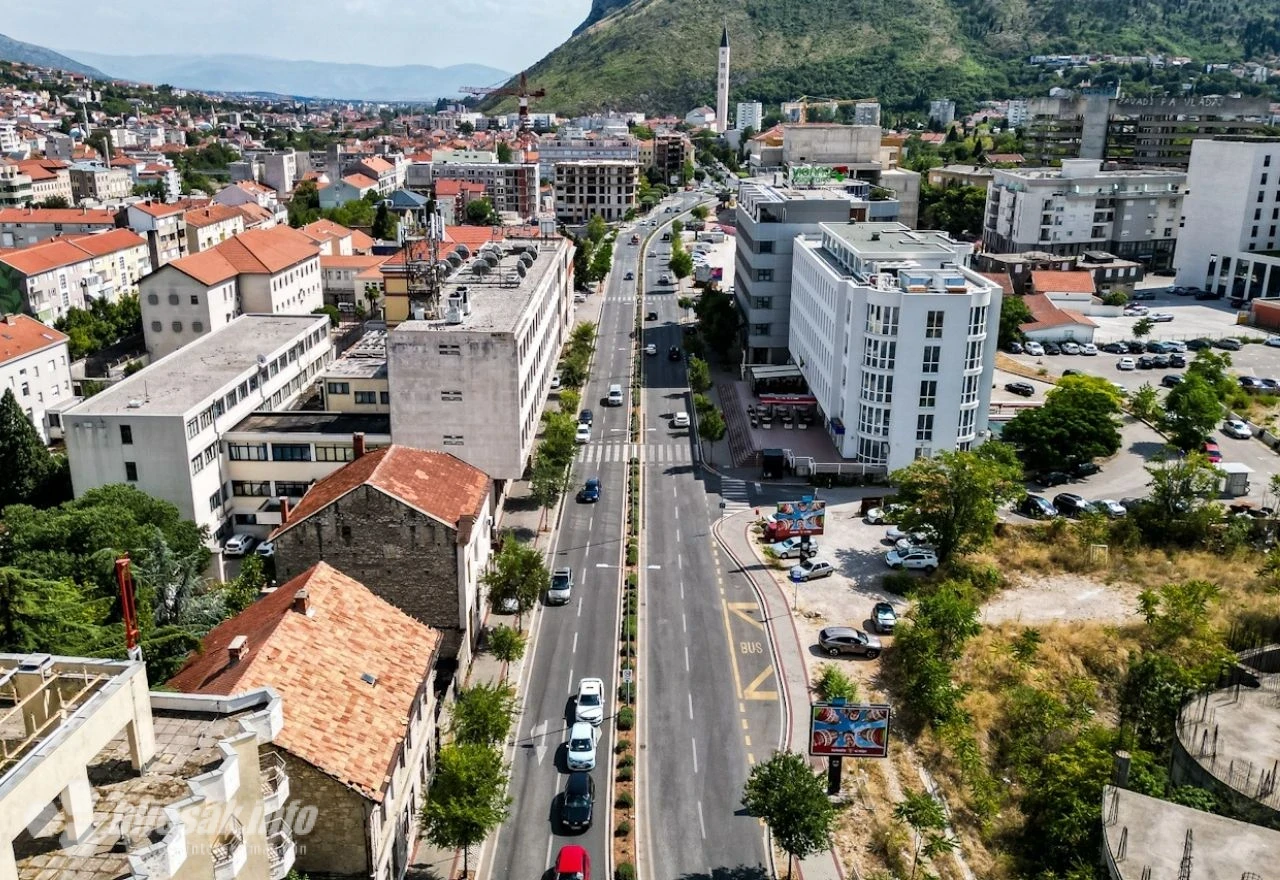 Ulica Ante Starčevića u Mostaru