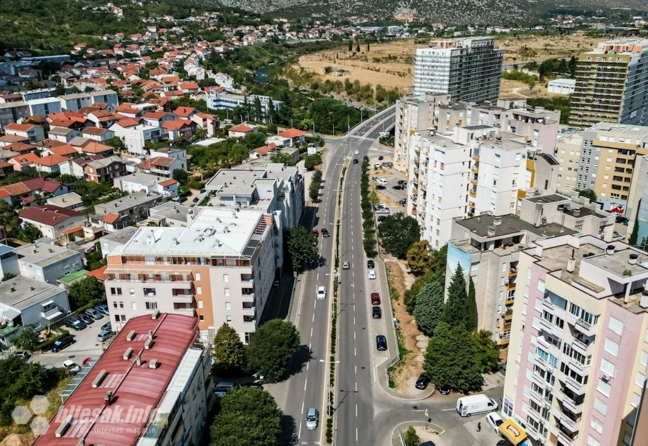 Dionica koja povezuje Aveniju sa Studentskim mostom u Mostaru