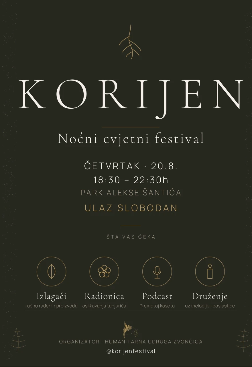 Noćni cvjetni festival "Korijen"
