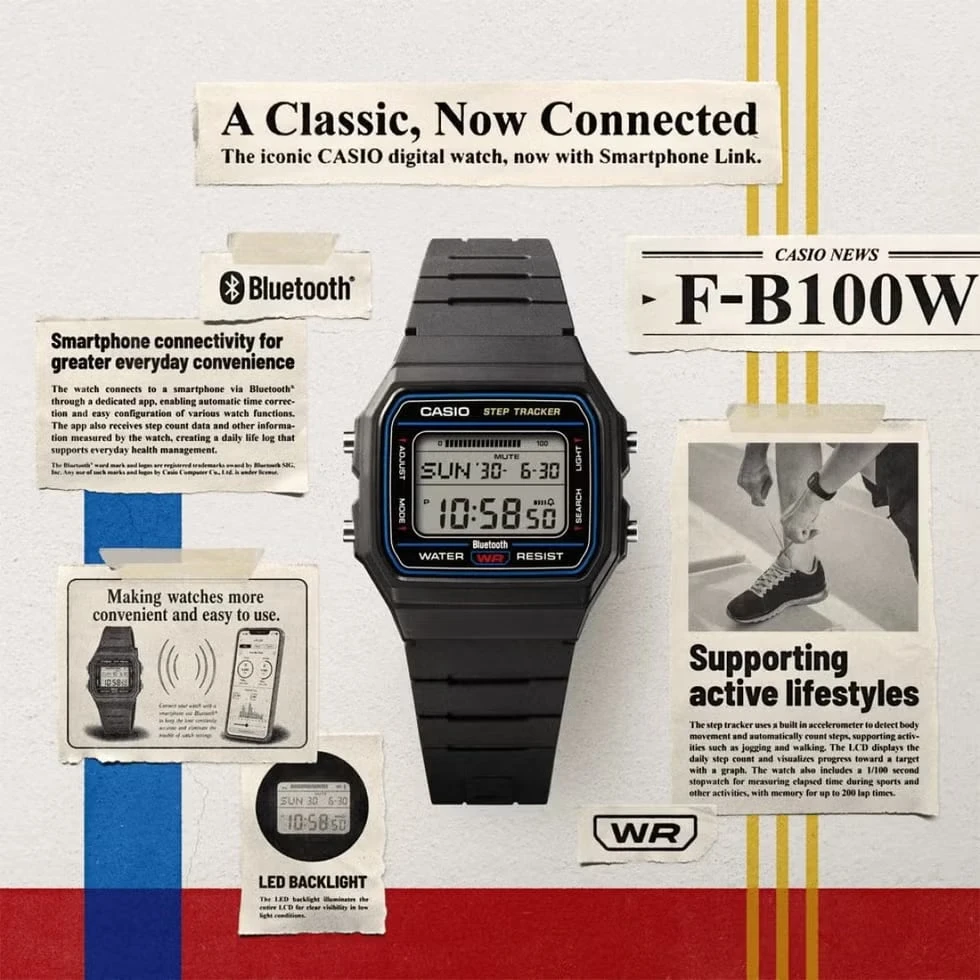 Izgleda kao stari Casio, ali nije: F-B100W skriva moderne funkcije