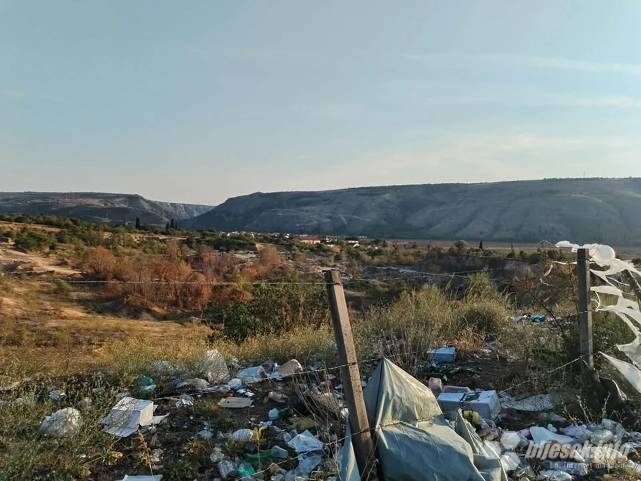 Napušteni majdan pržine u Lakiševinama