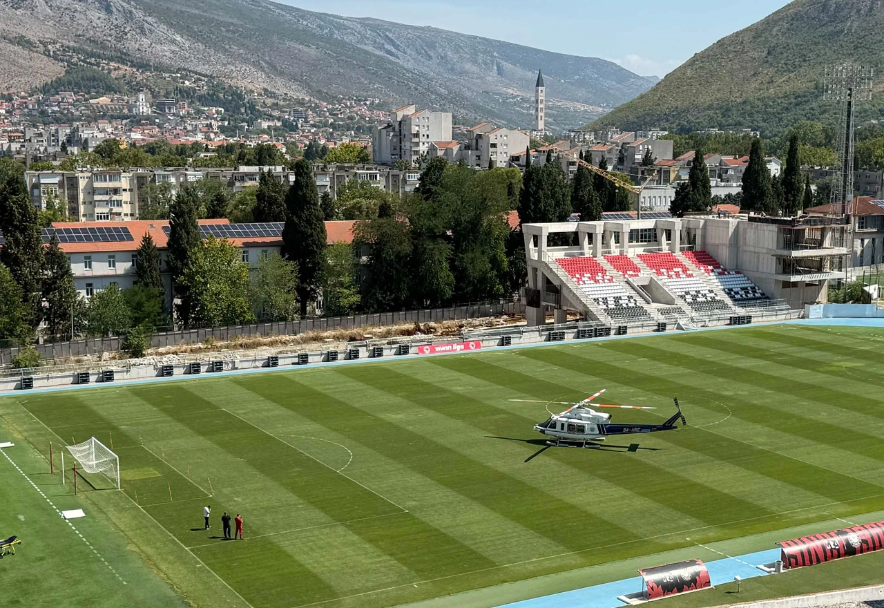 Helikopter MUP-a Republike Hrvatske preuzeo pacijenta u Mostaru