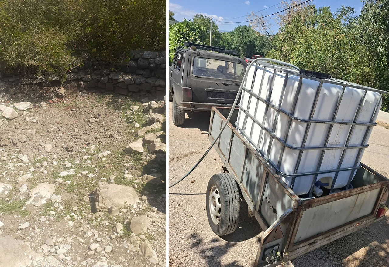 Velike vrućine muče i divljač: Lovci kod Mostara vlastitim vozilima dopremaju vodu do pojilišta