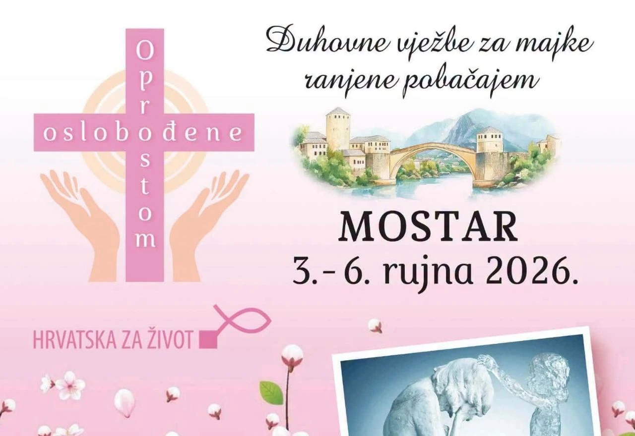 Duhovne vježbe u Mostaru za žene koje nose iskustvo pobačaja
