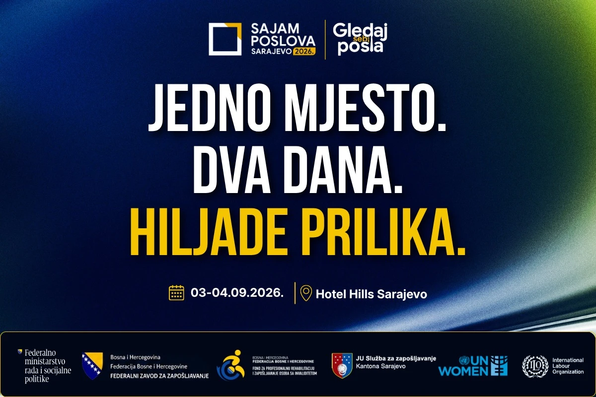 Odbrojavanje je počelo: 3.000+ posjetilaca. 100+ kompanija. dva dana koja ne smijete propustiti!