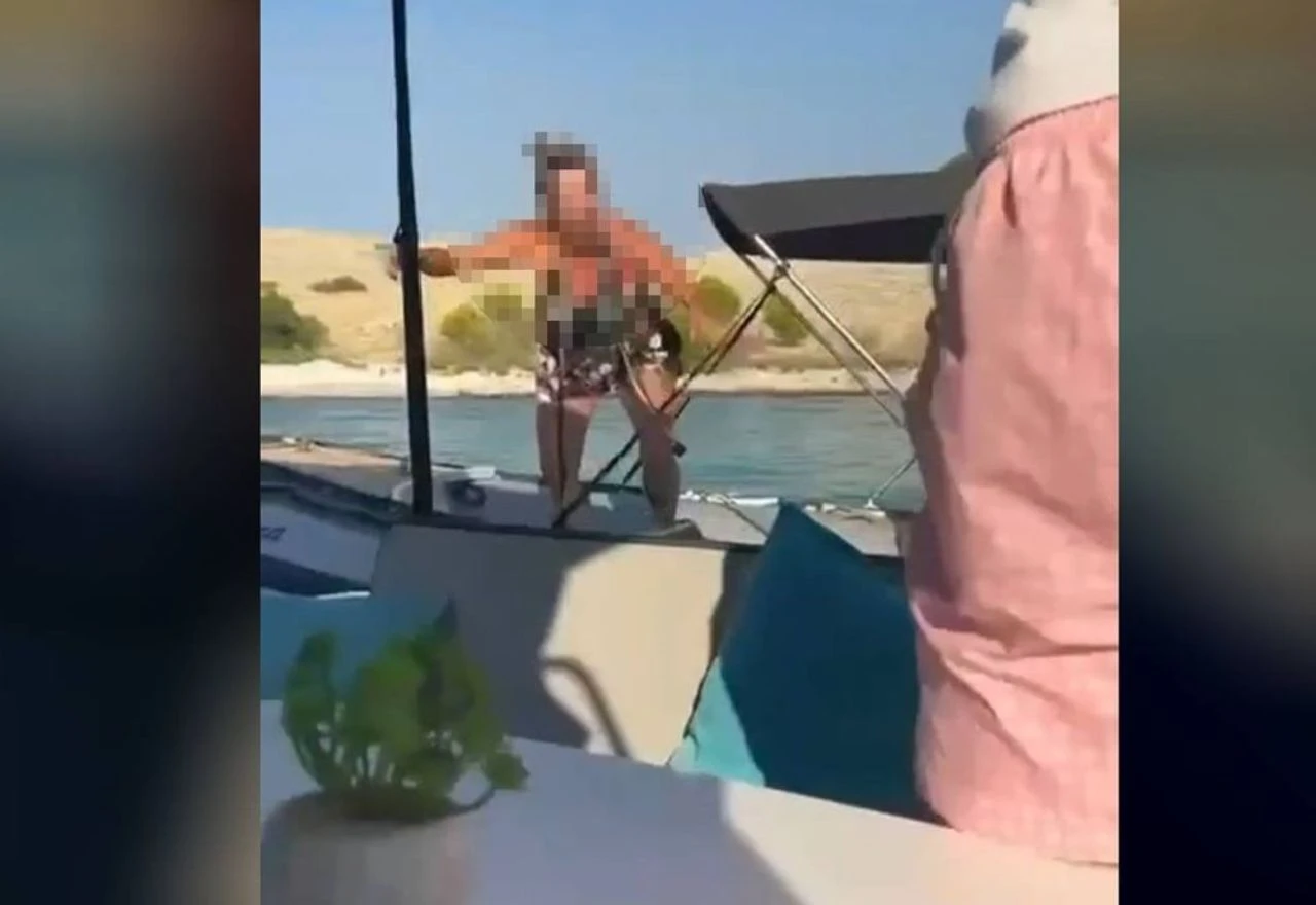 VIDEO | Šire se snimke svađe zbog glisiranja: "Ovo je moj otok..."