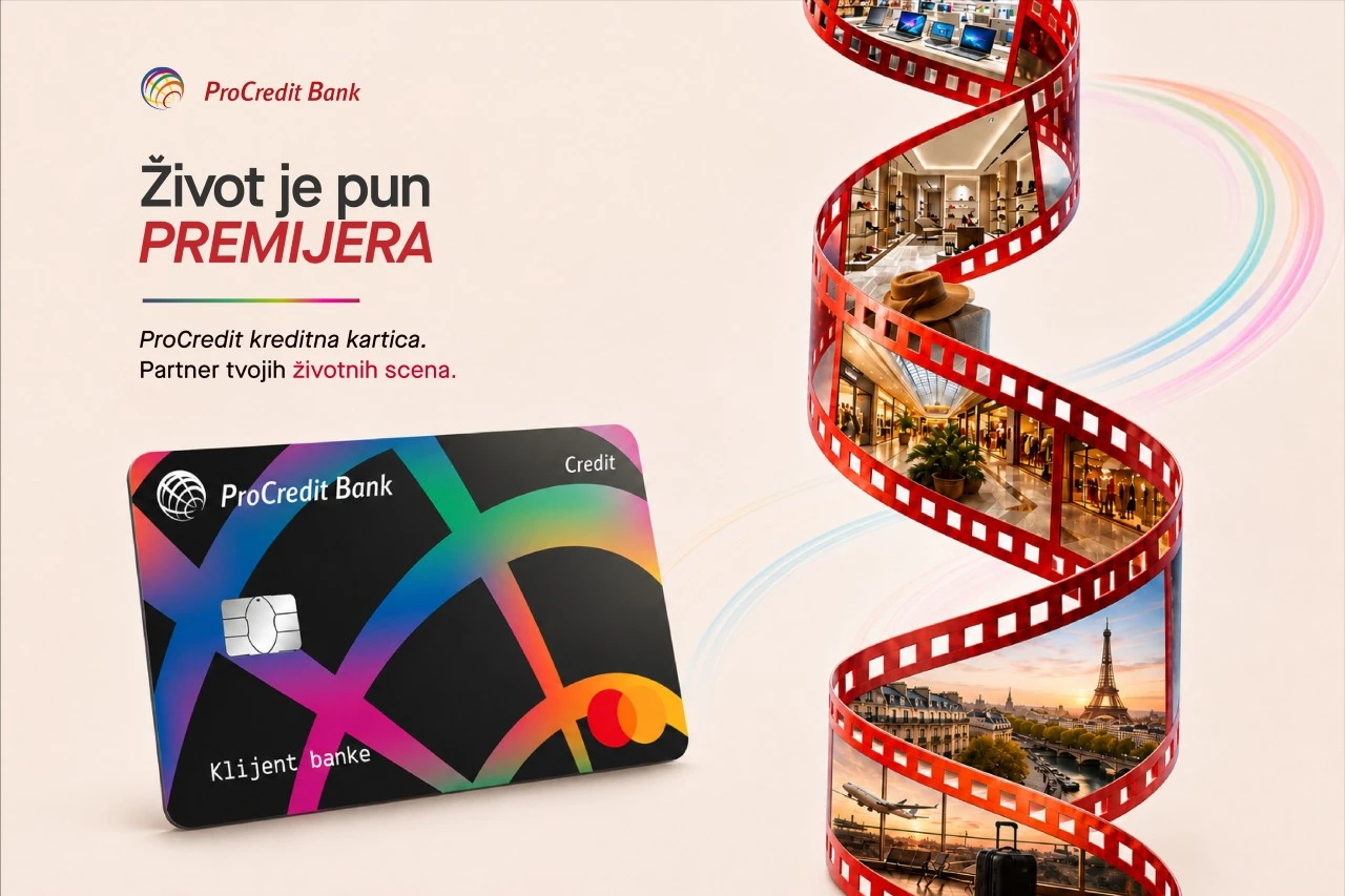 ProCredit Bank predstavila novu Mastercard kreditnu karticu