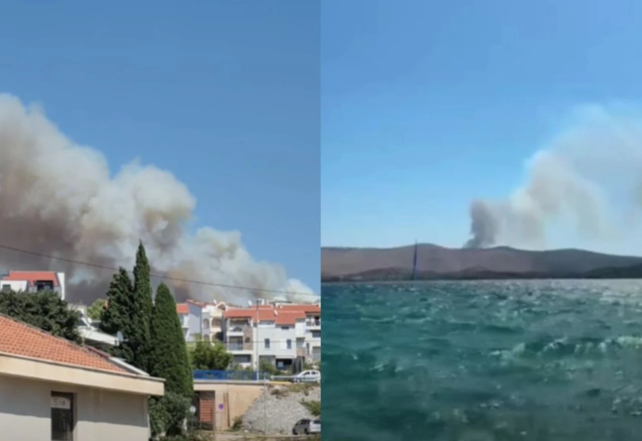 VIDEO | Buknuo novi požar kod Primoštena, stigle zračne snage