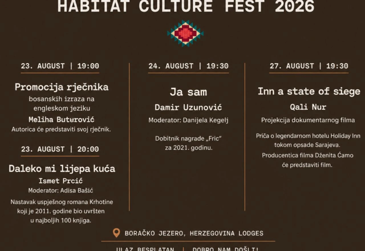 Tri večeri kulture na Boračkom jezeru