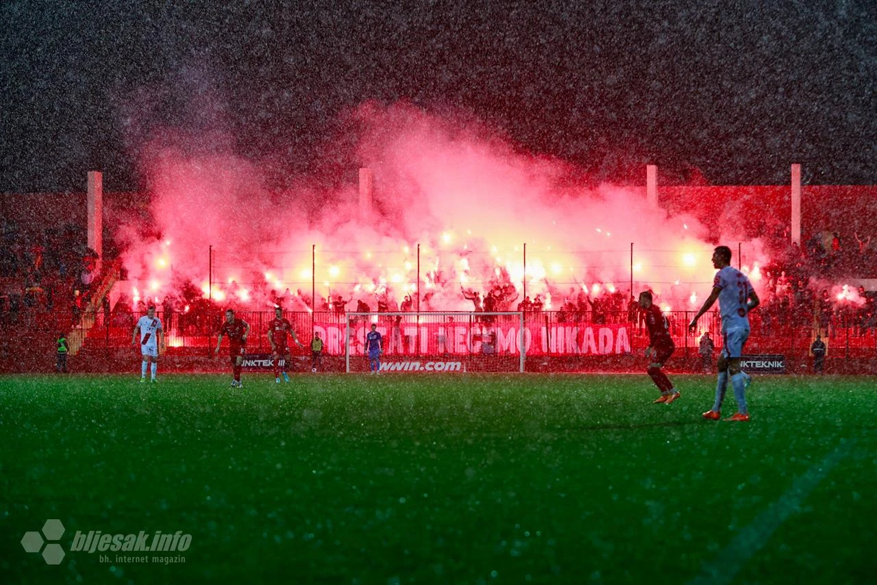 Pirotehnika skupo koštala Velež, UEFA izrekla tri kazne