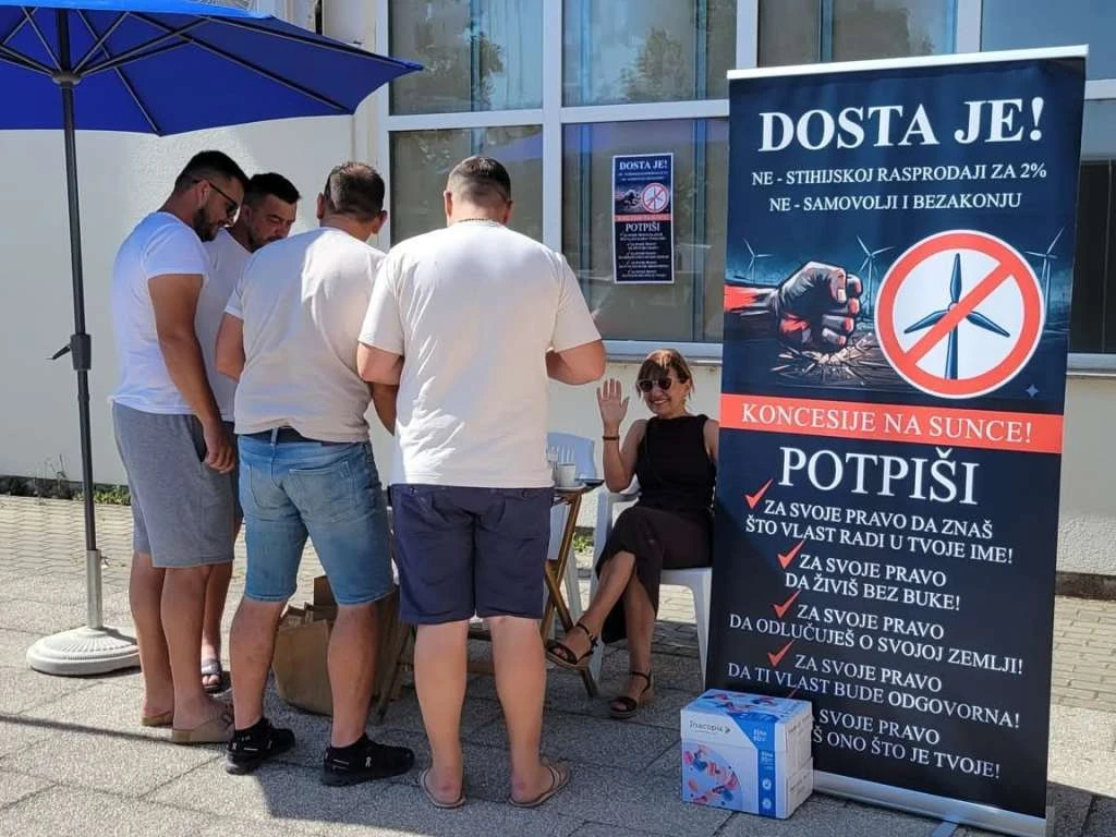95 posto anketiranih u Tomislavgradu želi veće koncesijske naknade za vjetroelektrane i solarne elektrane