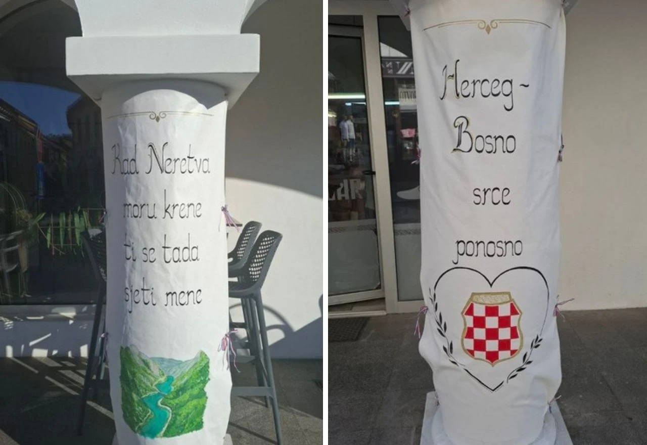 "Kad Neretva moru krene...": Vukovar ukrašen stihovima uoči Thompsonova koncerta