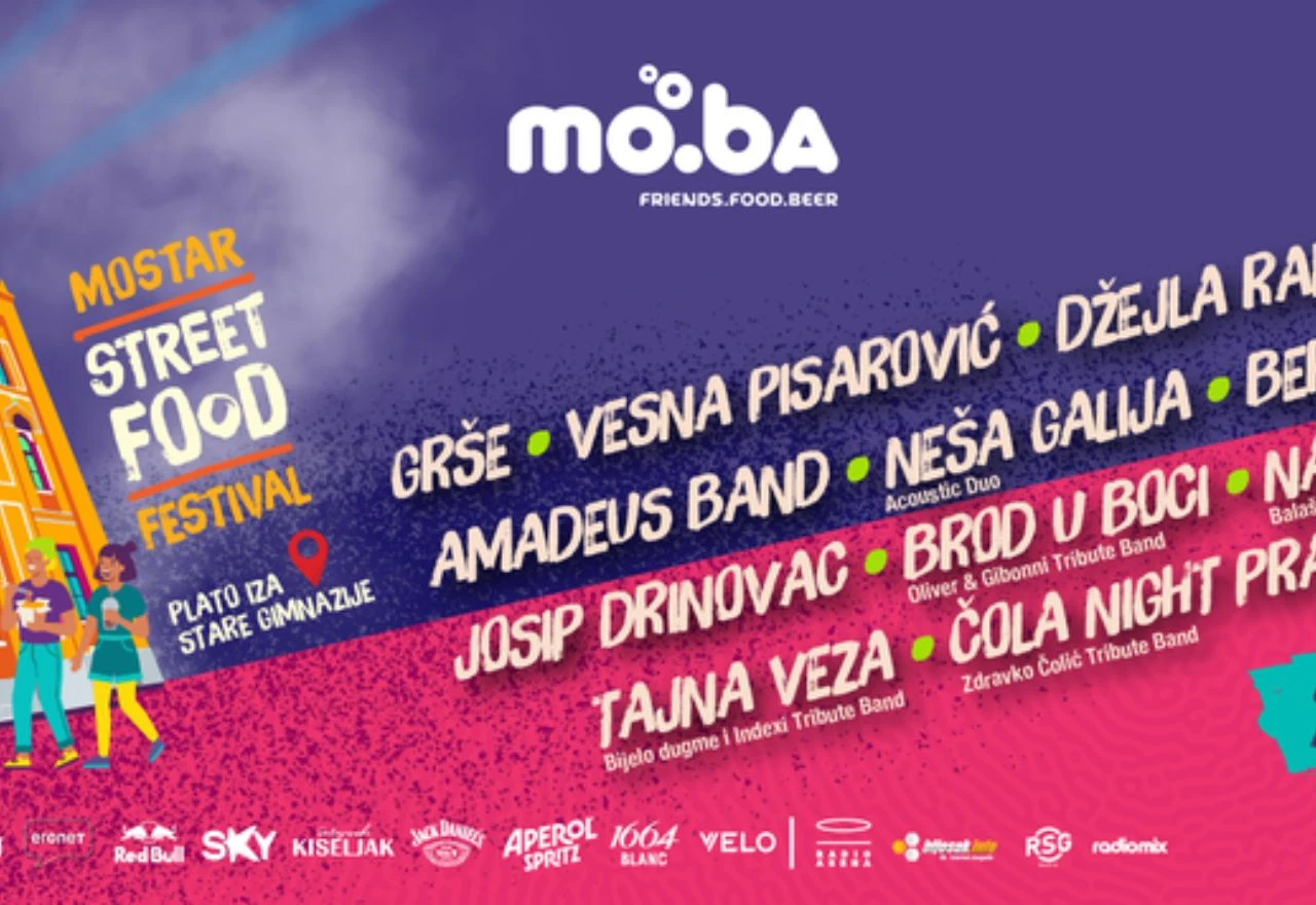 Turistička zajednica Grada Mostara podržava peti Moba Street Food Festival