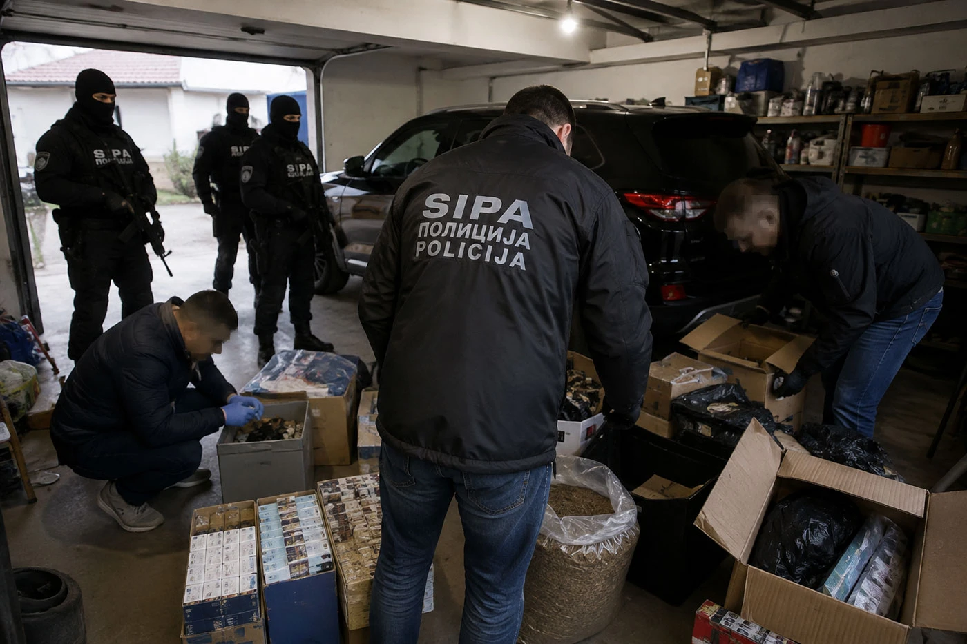 SIPA uhitila šest osoba, pretresi i u ŽZH