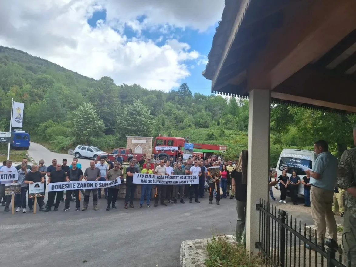 Kap koja je prelila čašu u Kruščici: Mještani blokiraju, Šumarstvo prosvjeduje, vijećnici traže smjene