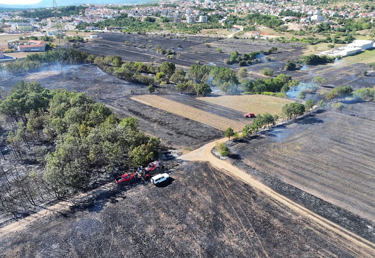Veliki požar kod Posušja stavljen pod kontrolu: Izgorjelo 48 hektara hrastove šume i trave
