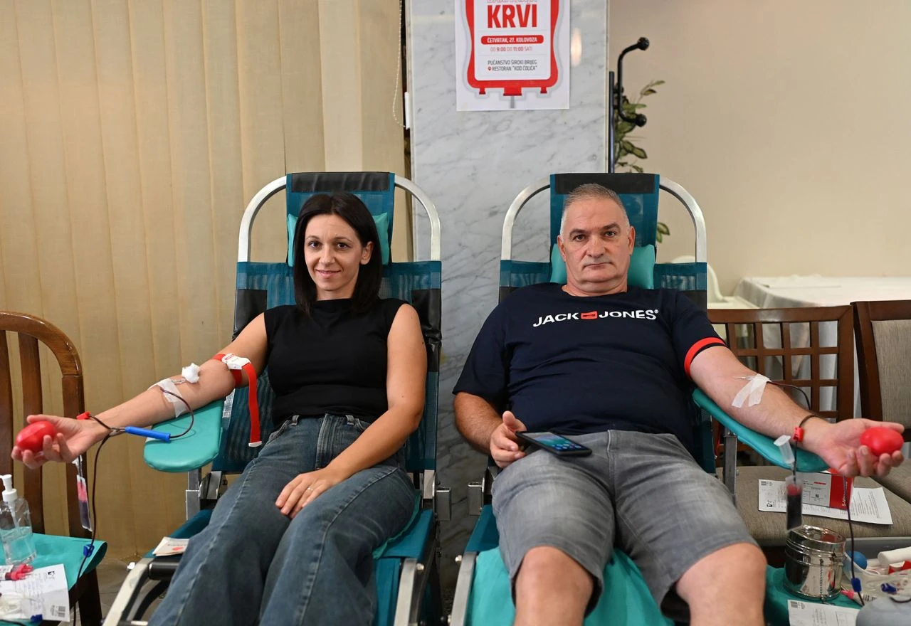 Dobrovoljno darivanje krvi u Širokom Brijegu