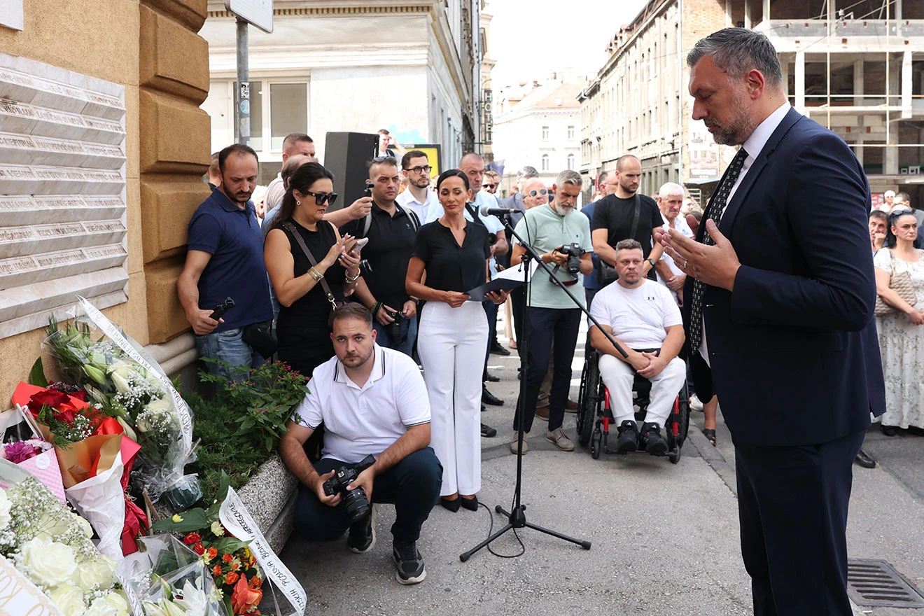 Obilježena 31. godišnjica masakra na Markalama u Sarajevu