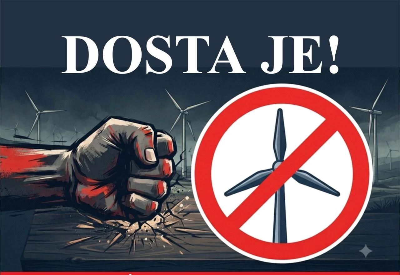 Peticija protiv velikih vjetroelektrana u Tomislavgradu pri kraju