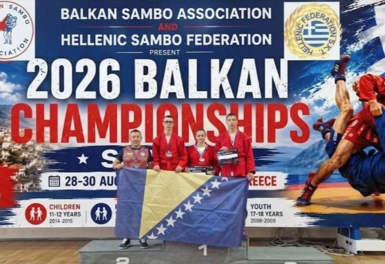 Tri medalje za Bosnu i Hercegovinu na Balkanskom prvenstvu u sambu