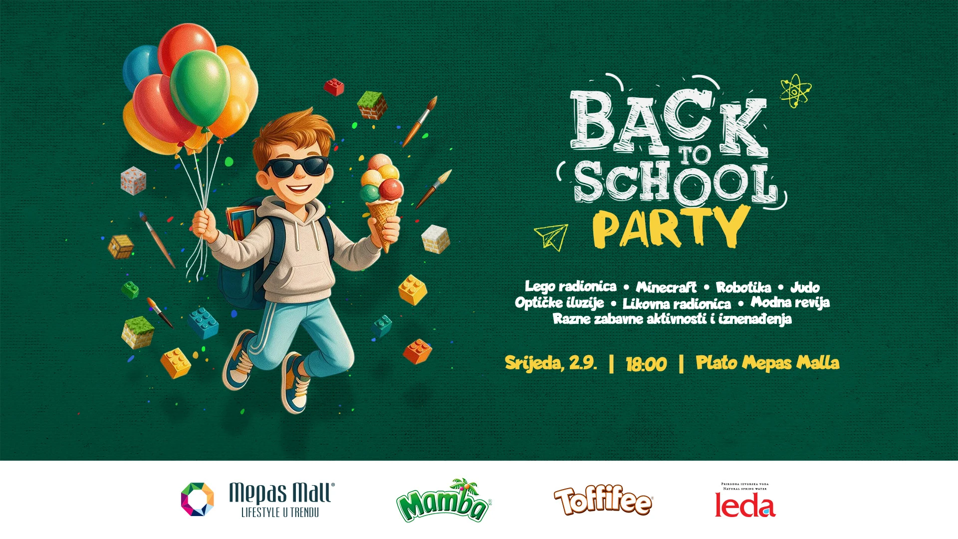 Back to school party u Mepas Mallu!
