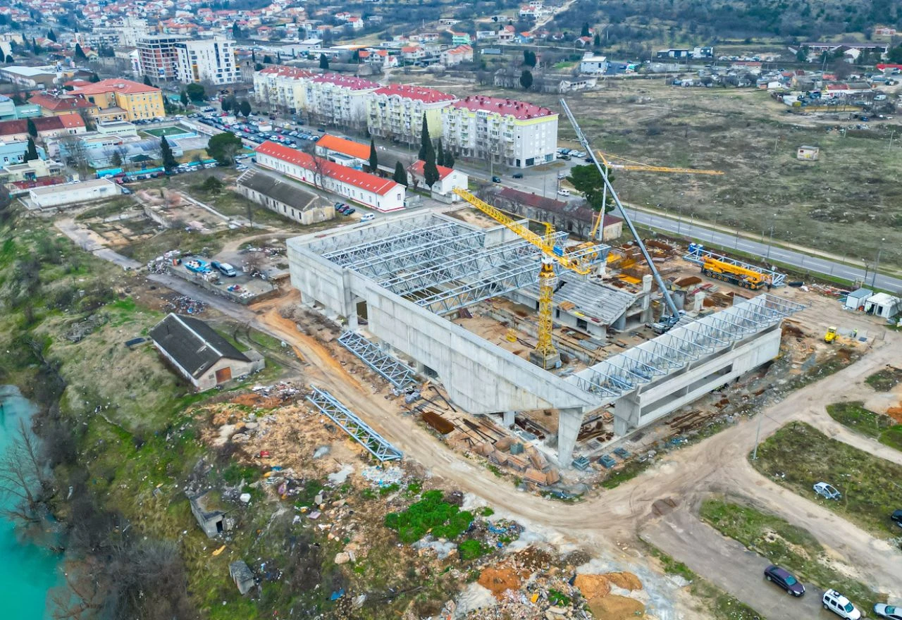 Obilazak gradilišta Olimpijskog bazena u Mostaru
