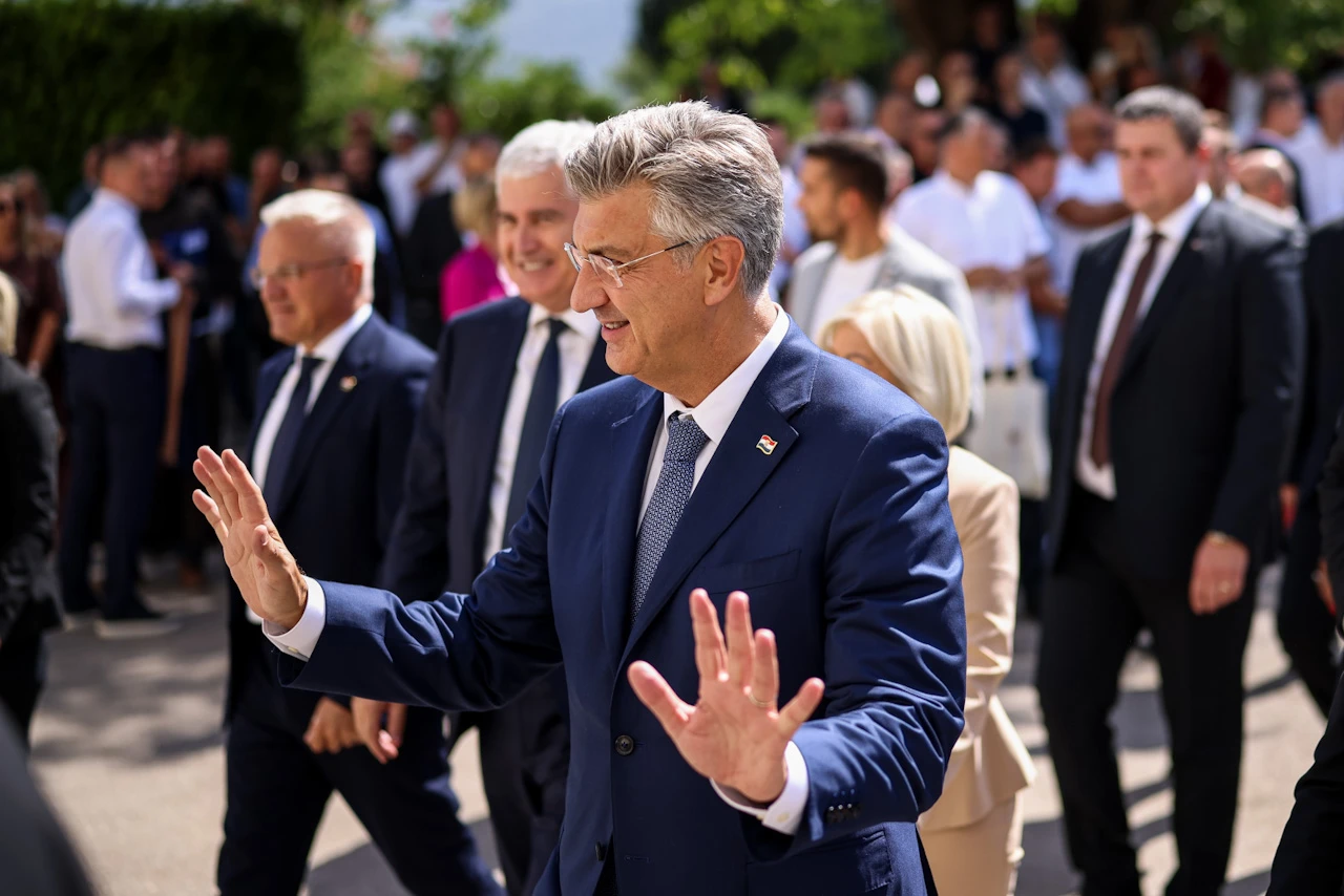 Plenković iz Mostara: Važeća izborna praksa nije dobra za izgradnju povjerenja