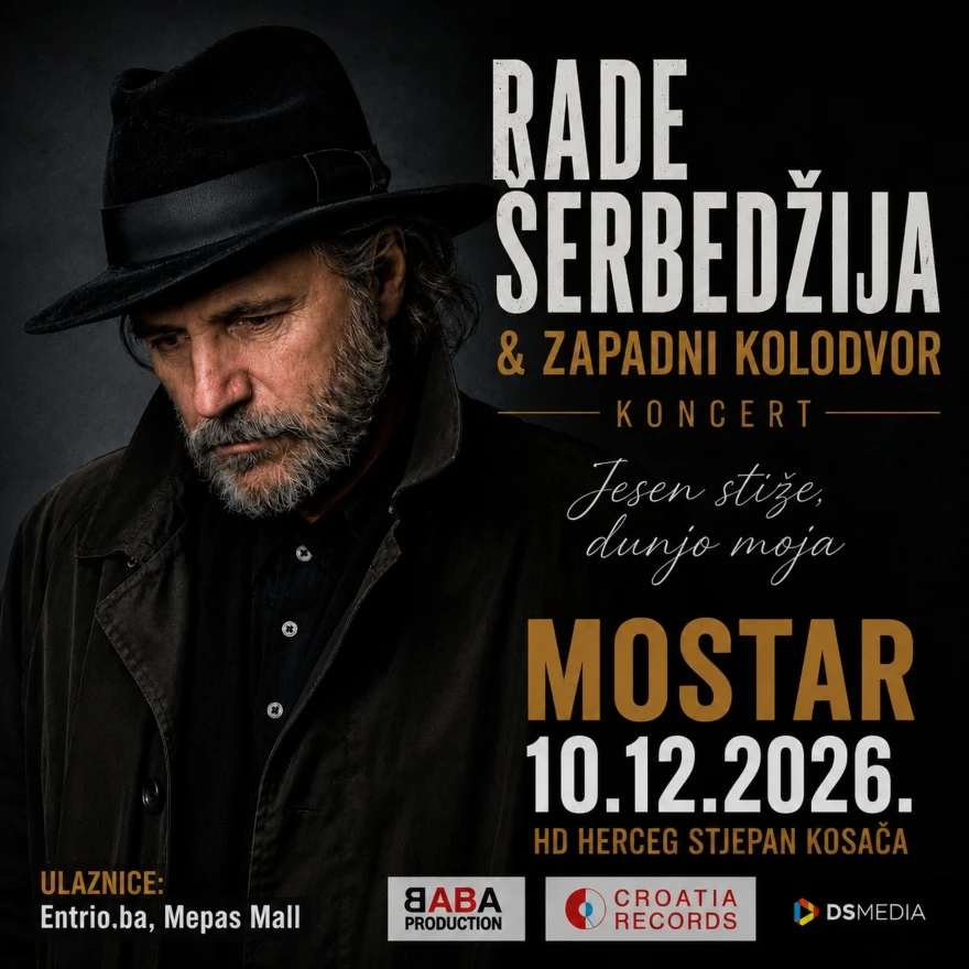 Rade Šerbedžija stiže u Mostar