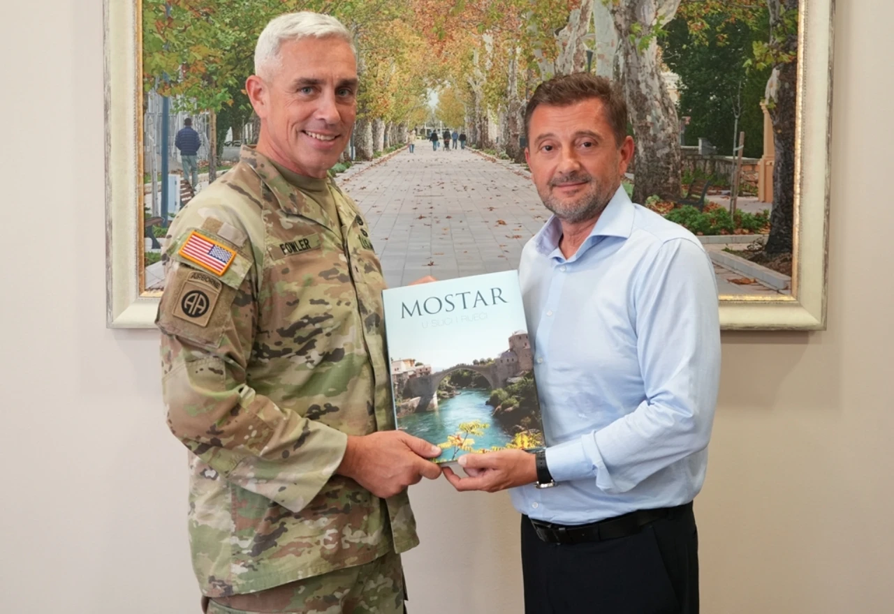 Kordić razgovarao s NATO zapovjednikom u Mostaru