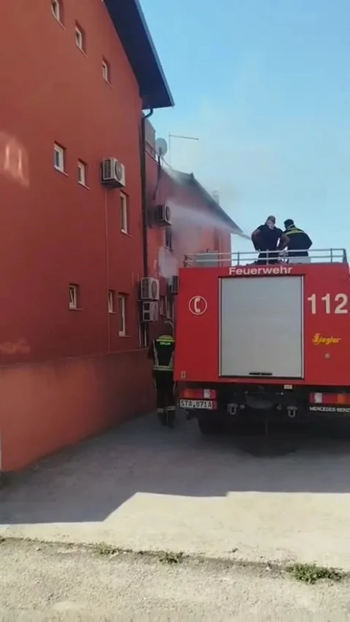 VIDEO | Gorjela obiteljska kuća u Međugorju