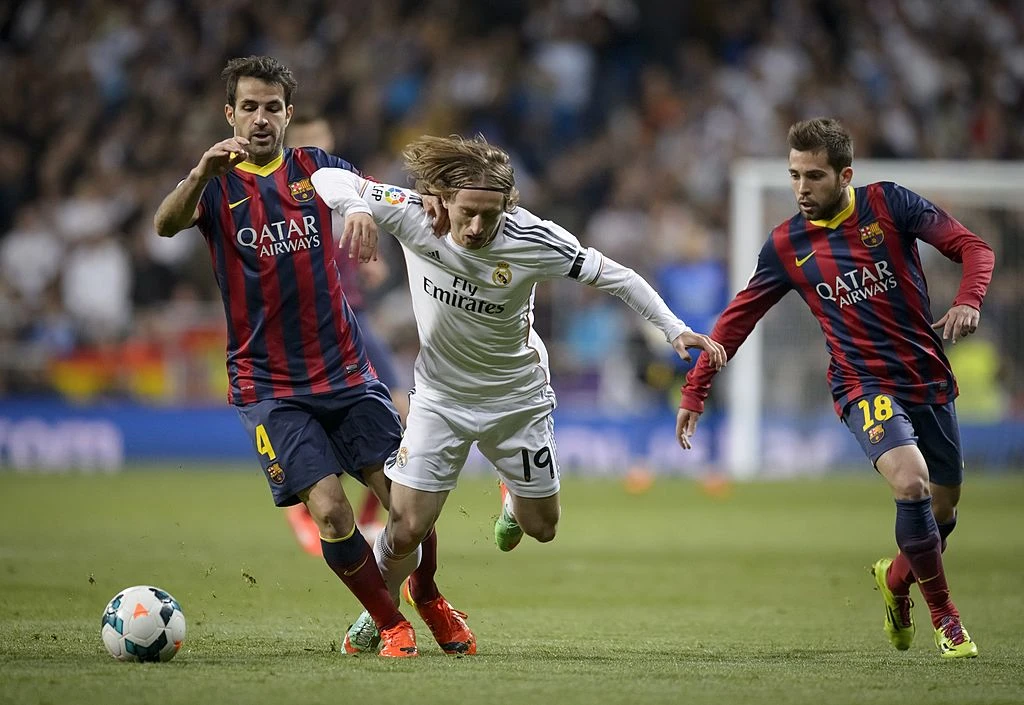 Cesc Fabregas i Luka Modrić