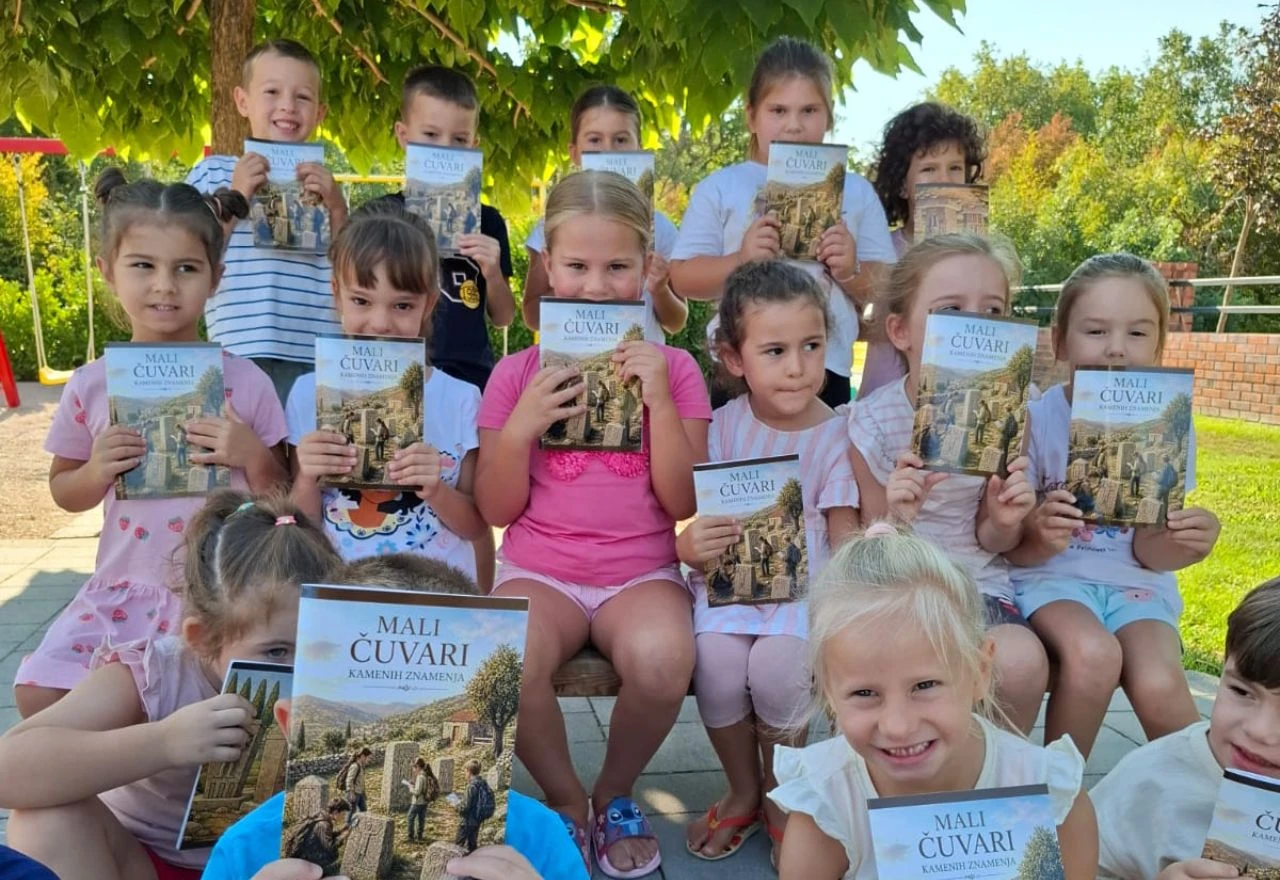 U Ljubuškom održana radionica o stećcima za najmlađe