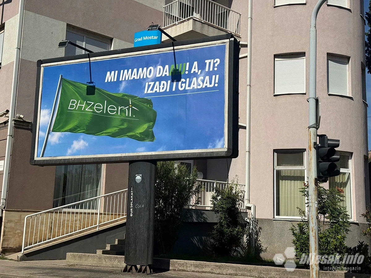 Predizborni plakati idućih 30 dana bit će svakodnevica Mostaraca i Mostarki