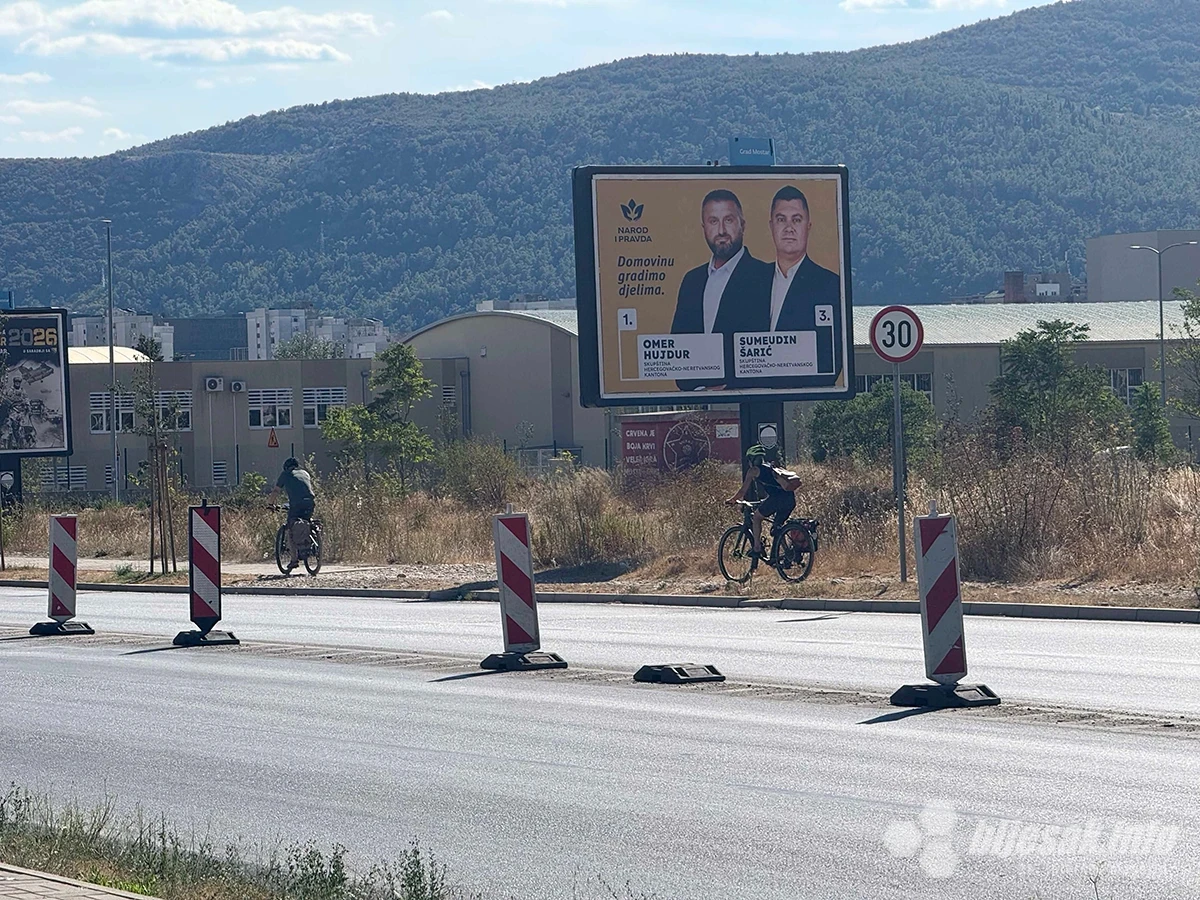 Predizborni plakati idućih 30 dana bit će svakodnevica Mostaraca i Mostarki