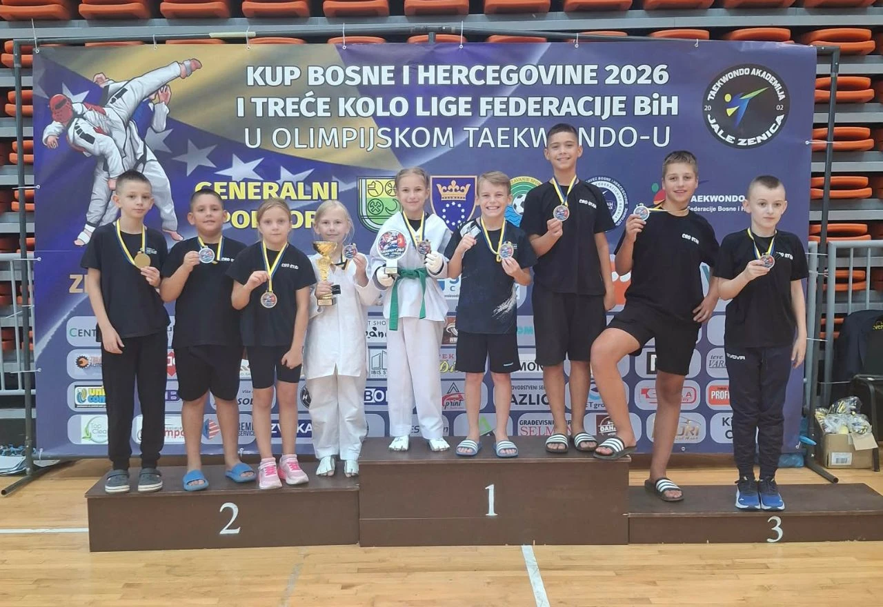 Cro Star rođendan proslavio s 21 medaljom i šest pehara na Kupu BiH