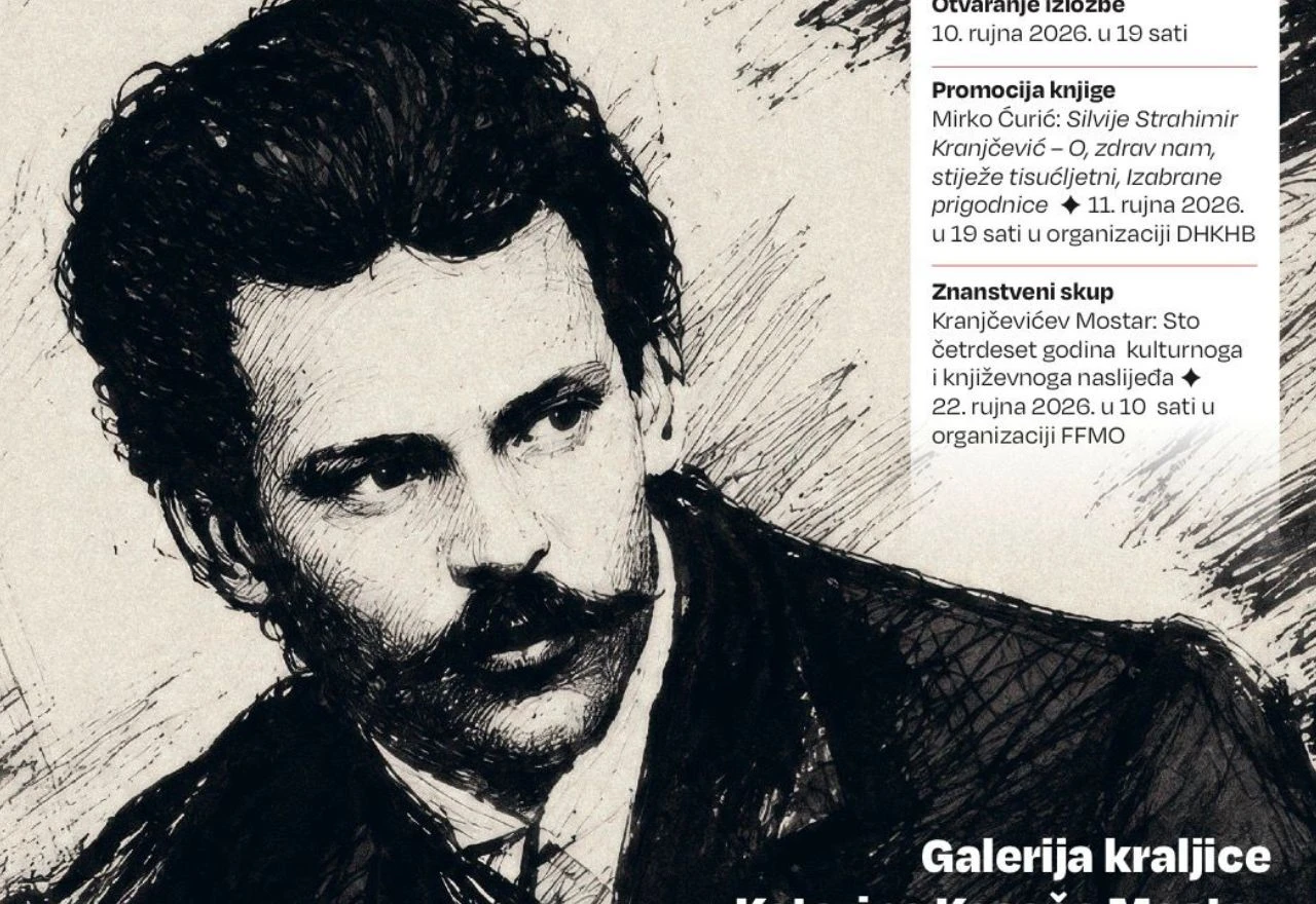 Kranjčević u Mostaru: Izložba povodom 140. obljetnice dolaska pjesnika