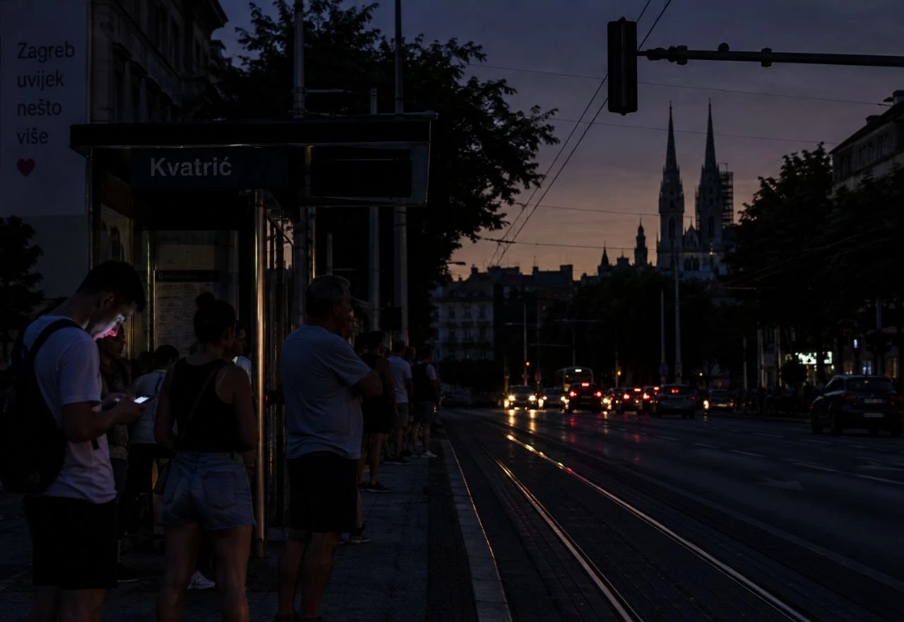 Velik dio Zagreba ostao bez struje