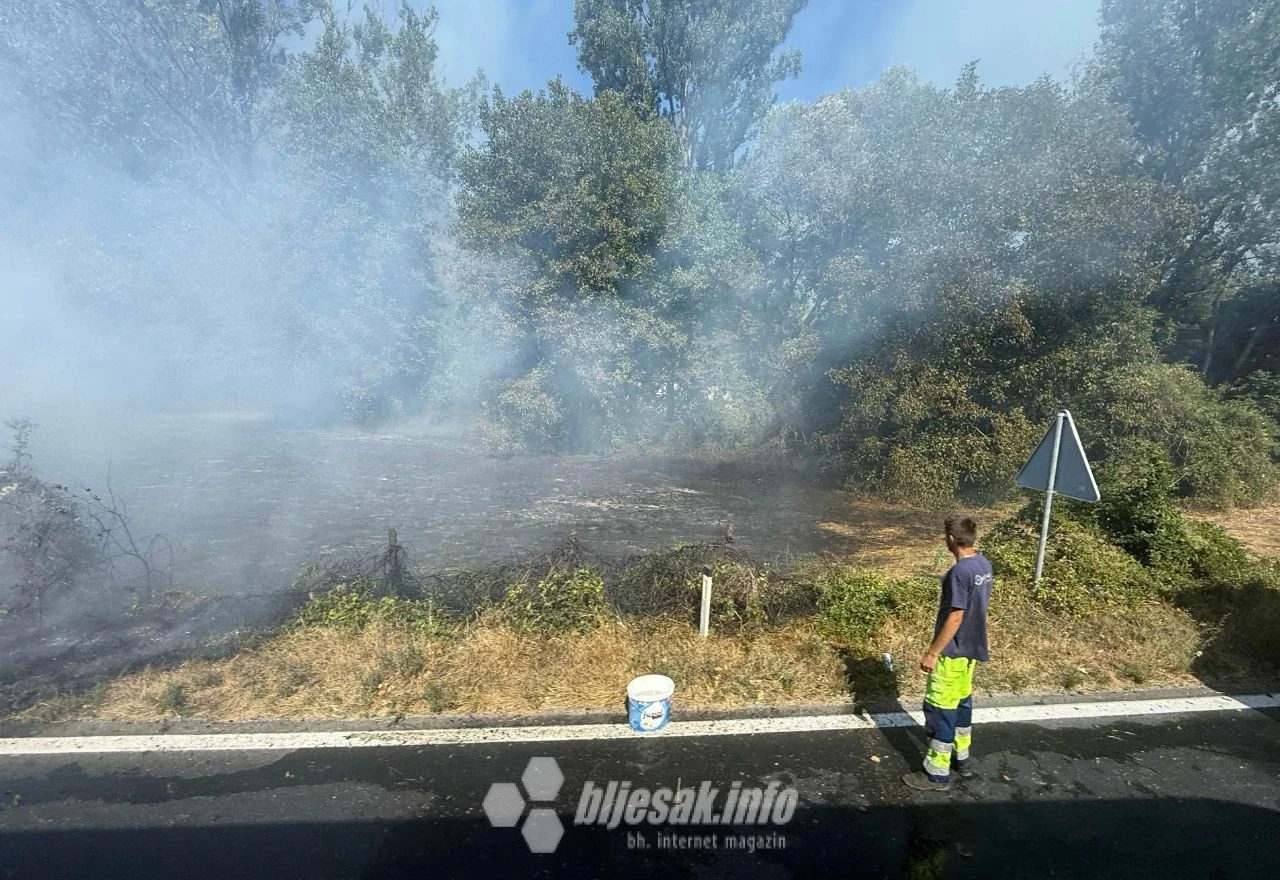Požar u Podorašcu